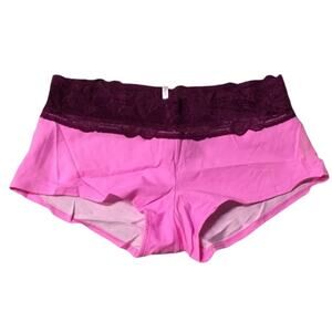 NWT Pink Low rise Boyshort Panties